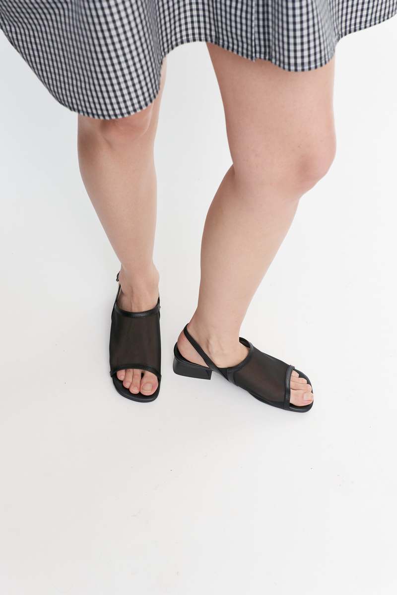 ALL BLACK Sheer Beauty Shoes