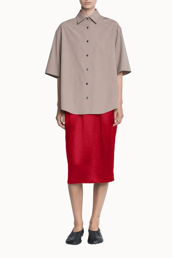 MARIA McMANUS Tunic Short Sleeve Shirt - Mouseback