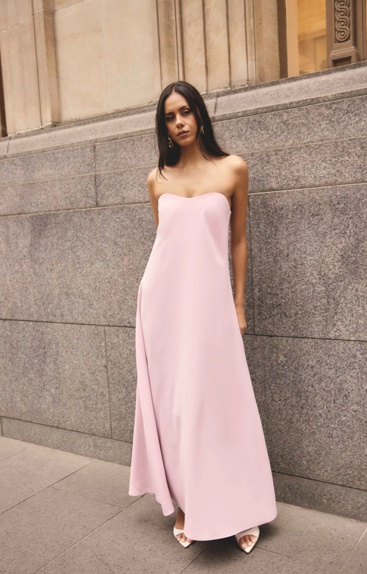 Curaae Celie Maxi Dress - Blush - Image 1 of 7