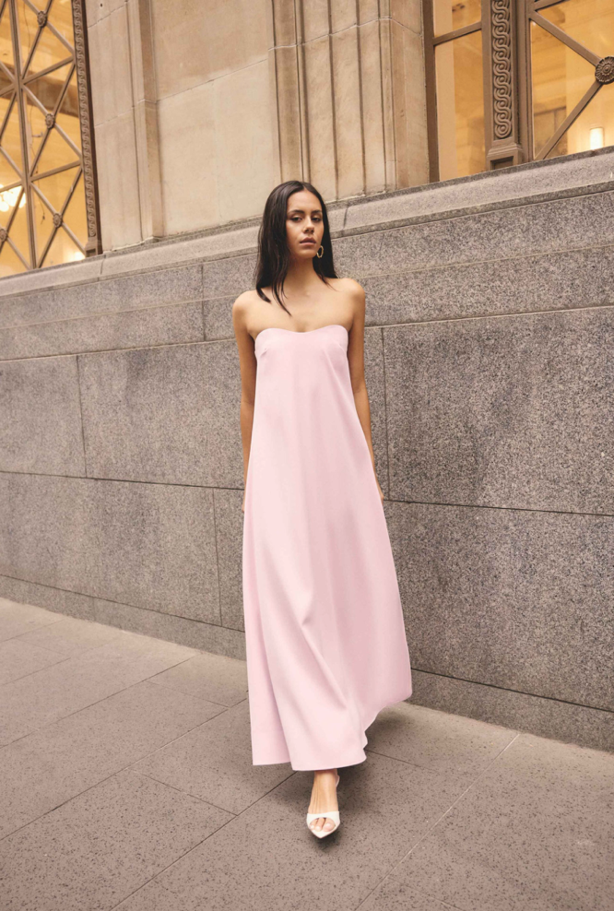 Curaae Celie Maxi Dress - Blush - Image 2 of 7