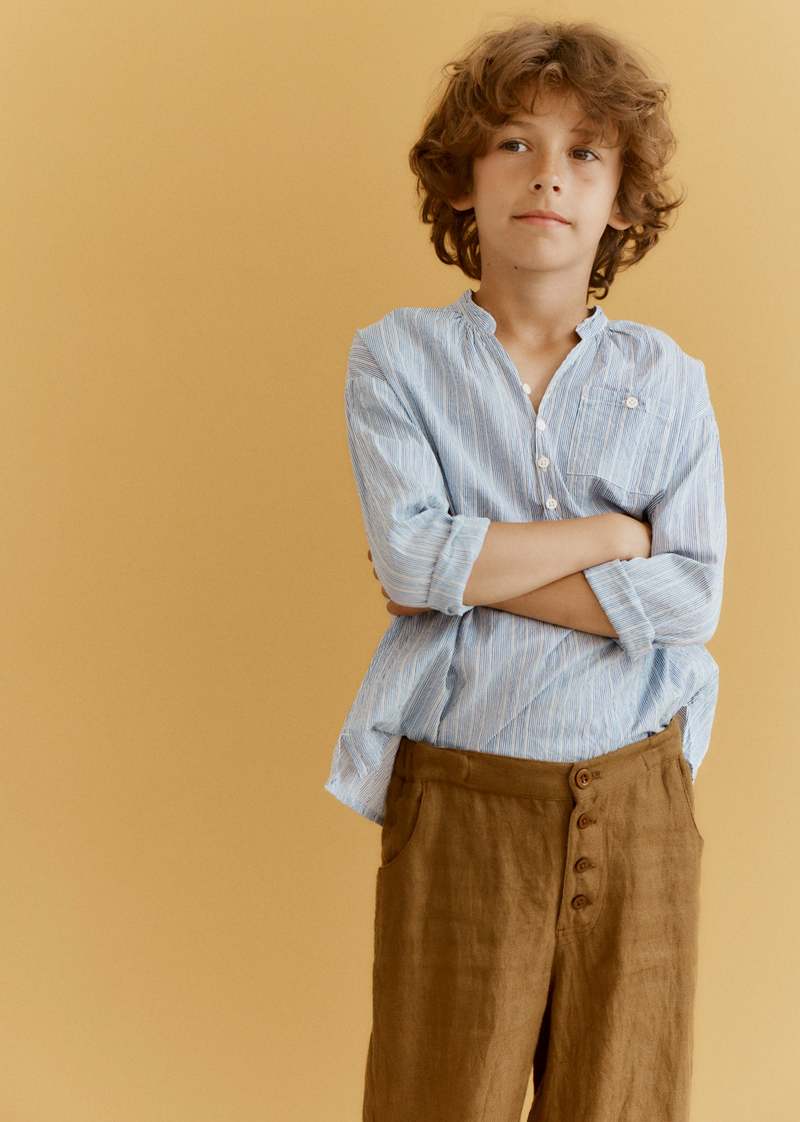 KIDS Caramel Adonis Children's Cotton Shirt