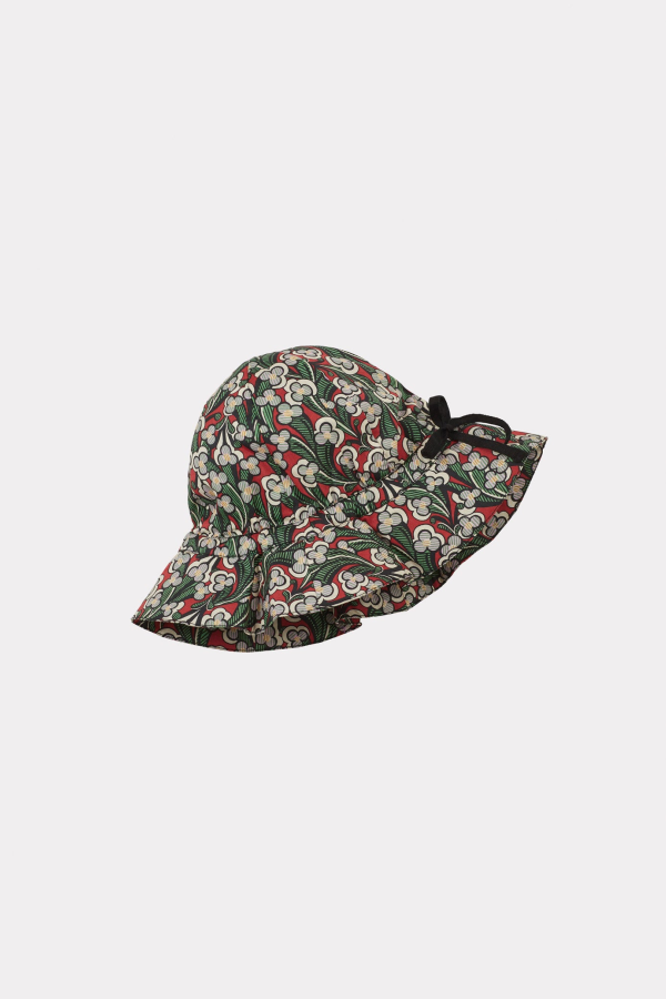 KIDS Caramel Cadia Baby Sun Hat - Liberty Laith Print