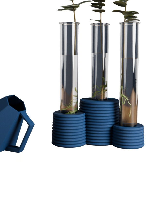 Modernized Pottery Triple Bubble Propagation Station