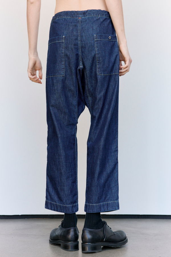 Casey Casey Indigo L Denim Tie Me Up Pant