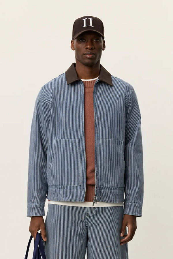 LES DEUX Robert Striped Jacket