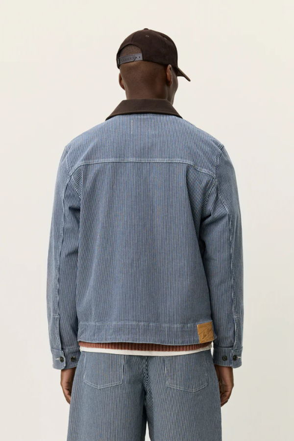 LES DEUX Robert Striped Jacket