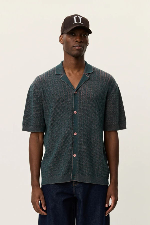 LES DEUX Evan Knitted Shirt