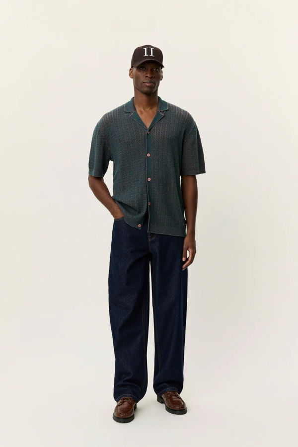 LES DEUX Evan Knitted Shirt