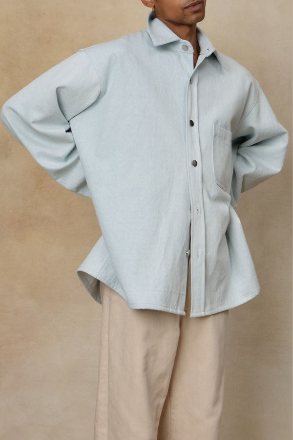 Colbo Big Overshirt - Summer Blue