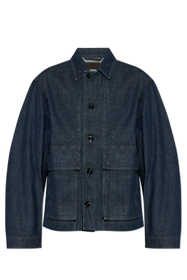 Lemaire Boxy Jacket - Denim Indigo