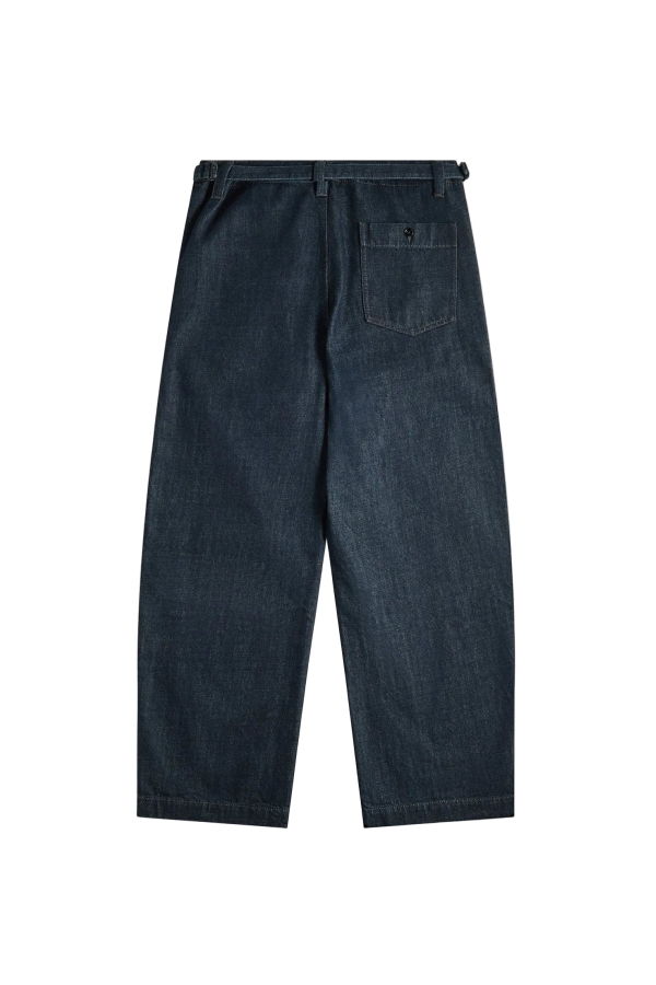 Lemaire Maxi Workwear Pants - Denim Indigo
