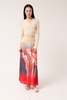 Colmillo de Morsa Bright Floral Long Printed Skirt - Thumbnail 2