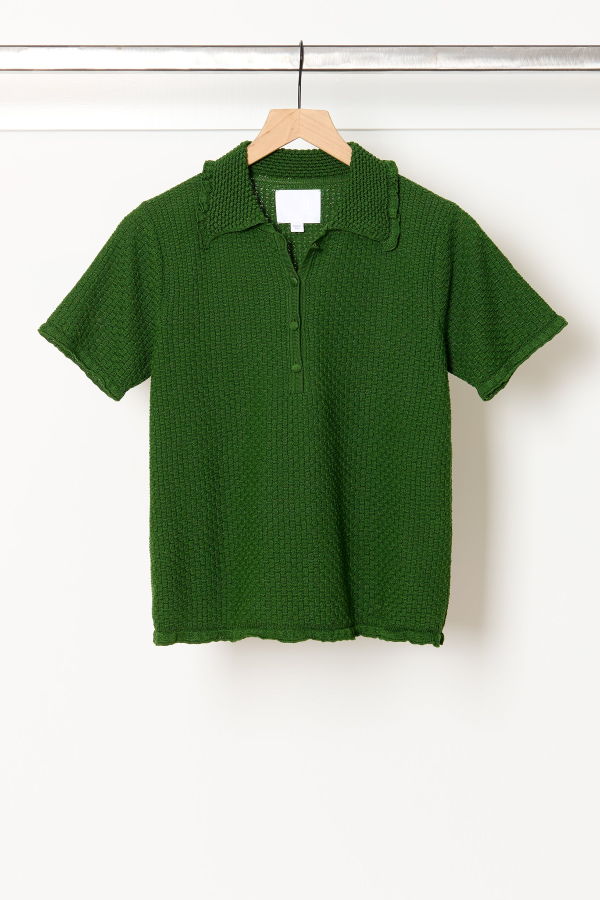 Molli Sea Top - Matcha Green