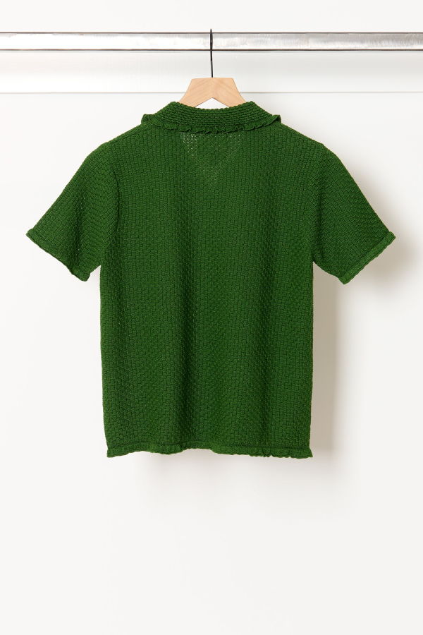 Molli Sea Top - Matcha Green