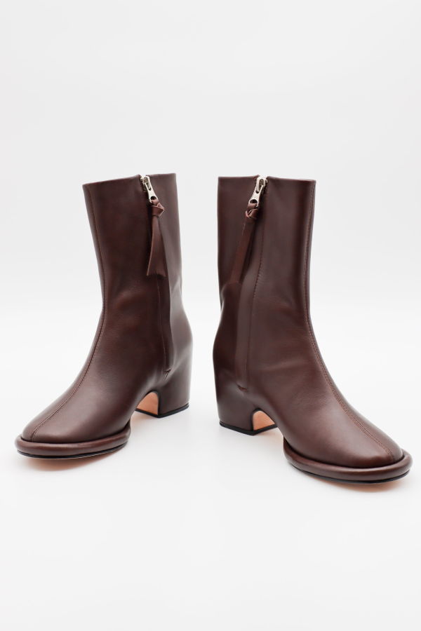 Arch Boot in Saddle by Lauren Manoogian