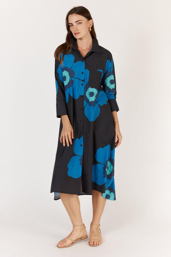 ITAMI Poppy Shirt Dress