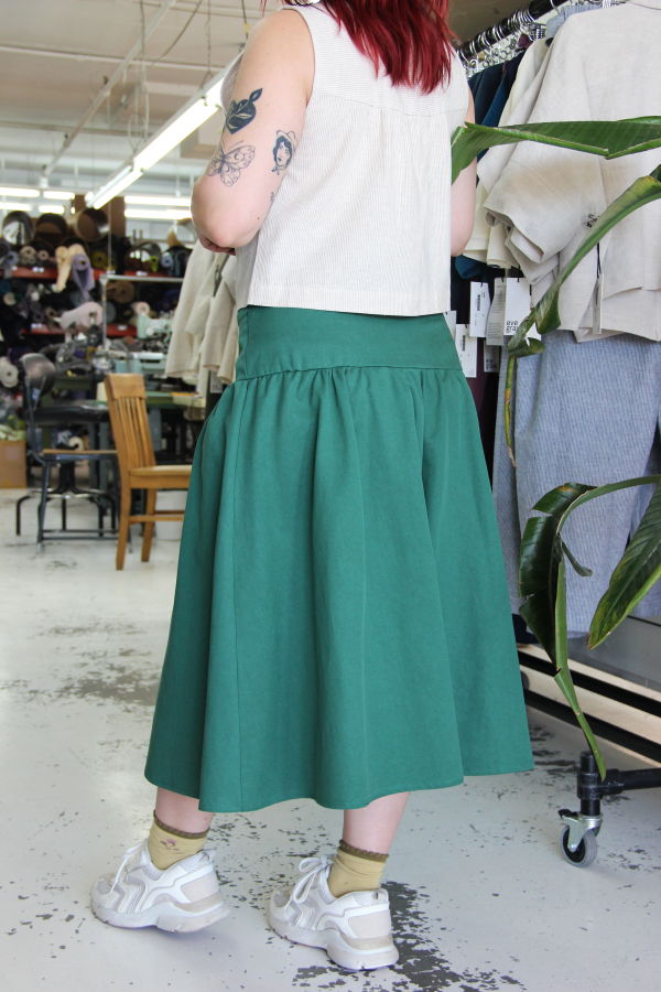 Exclusivités Eve Gravel Kerry Skirt - Épinette