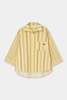 LAAGAM Caos Striped Shirt - Butter - Thumbnail 1
