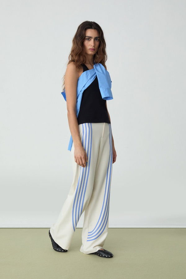 LAAGAM Zion Pants - Ecru