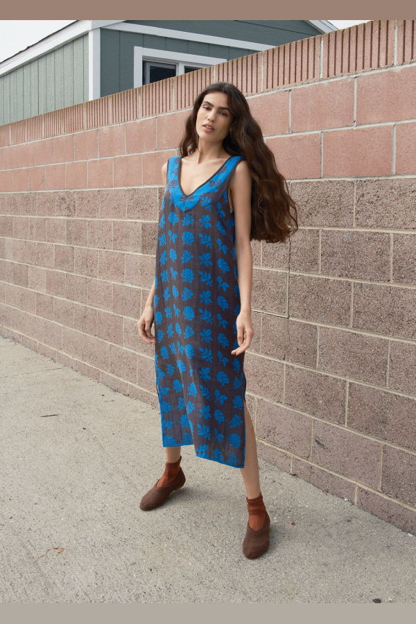 Ace & Jig Beth Dress - Azure