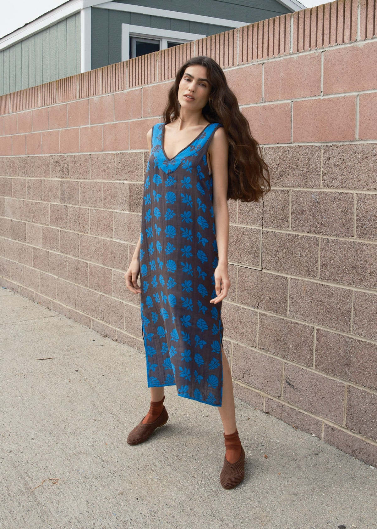 Ace & Jig Beth Dress - Azure - Image 2 of 7