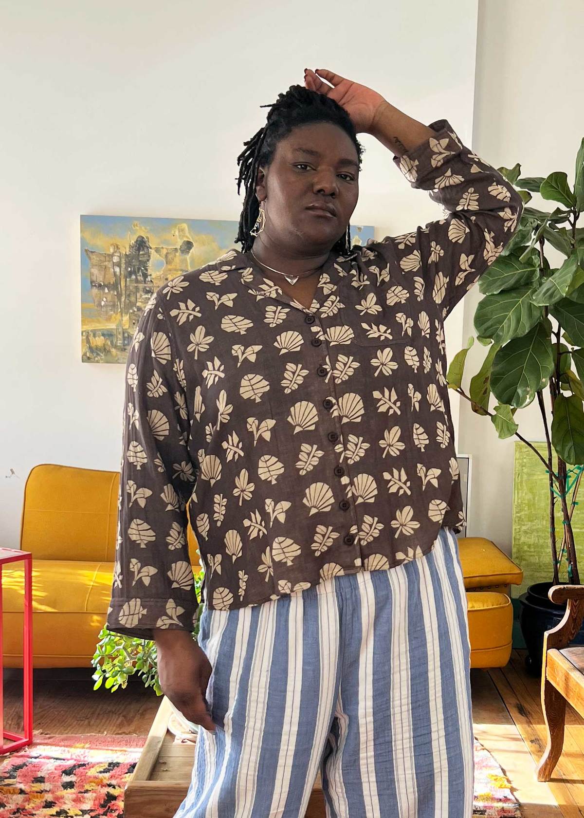 Ace & Jig Diego Shirt - Botanical - Image 1 of 7