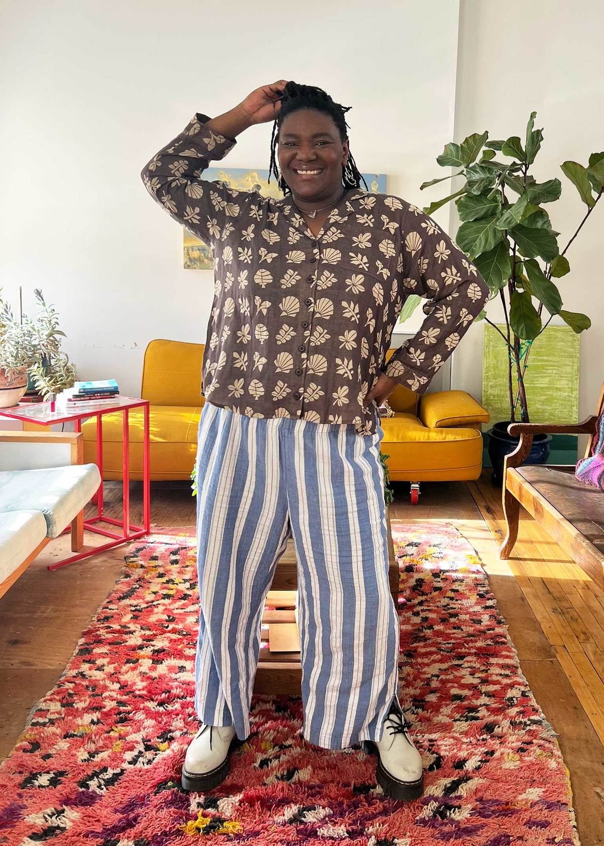 Ace & Jig Diego Shirt - Botanical - Image 2 of 7