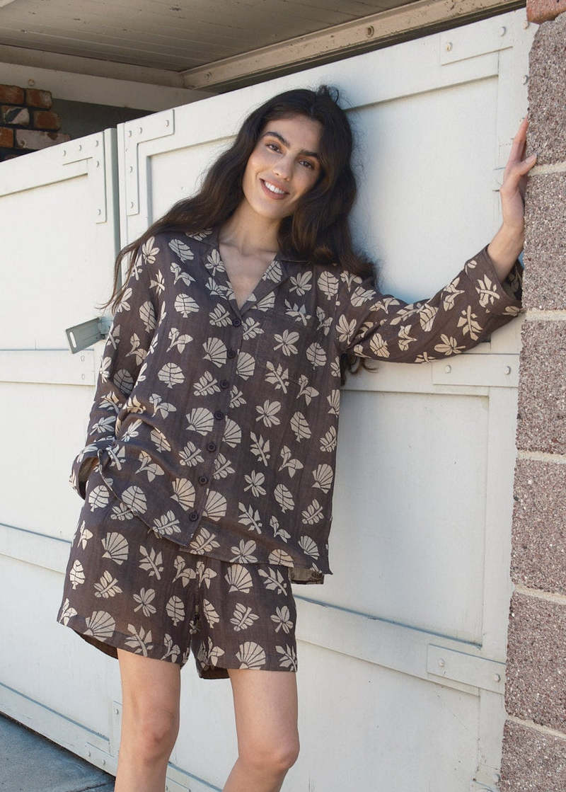 Ace & Jig Diego Shirt - Botanical