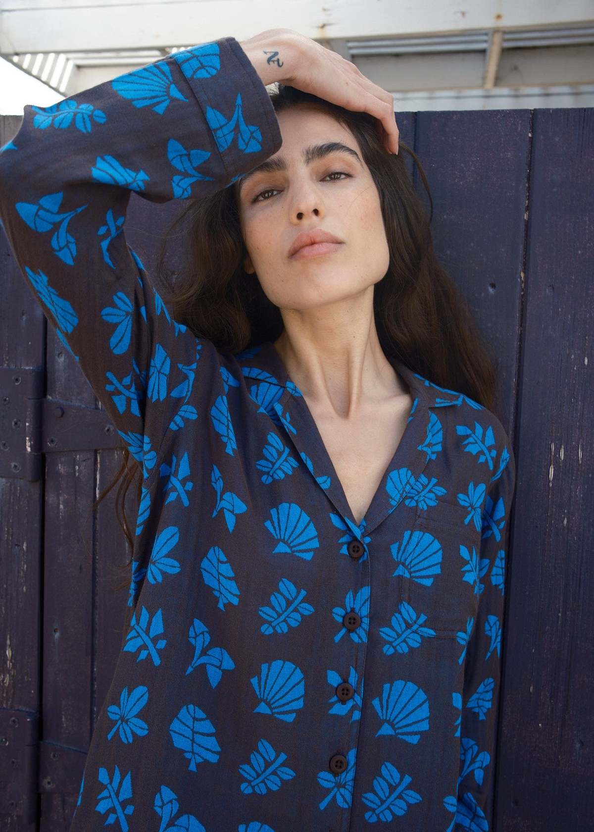 Ace & Jig Diego Shirt - Java - Image 2 of 6