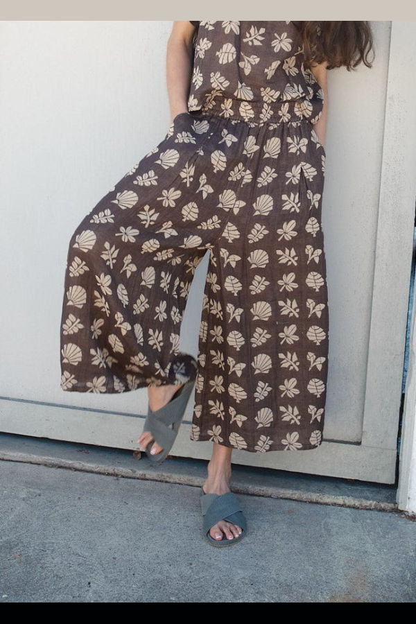 Ace & Jig Jo Midi Culottes - Botanical