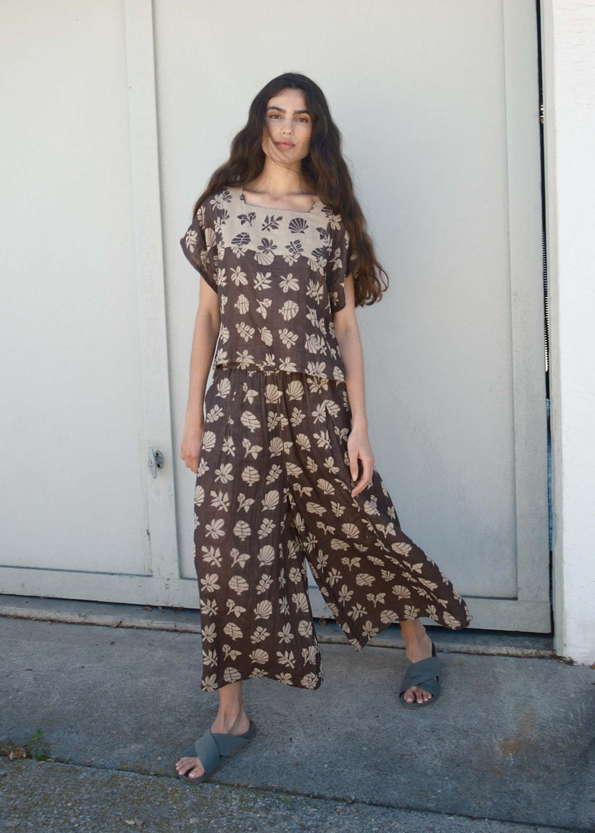 Ace & Jig Jo Midi Culottes - Botanical - Image 2 of 6