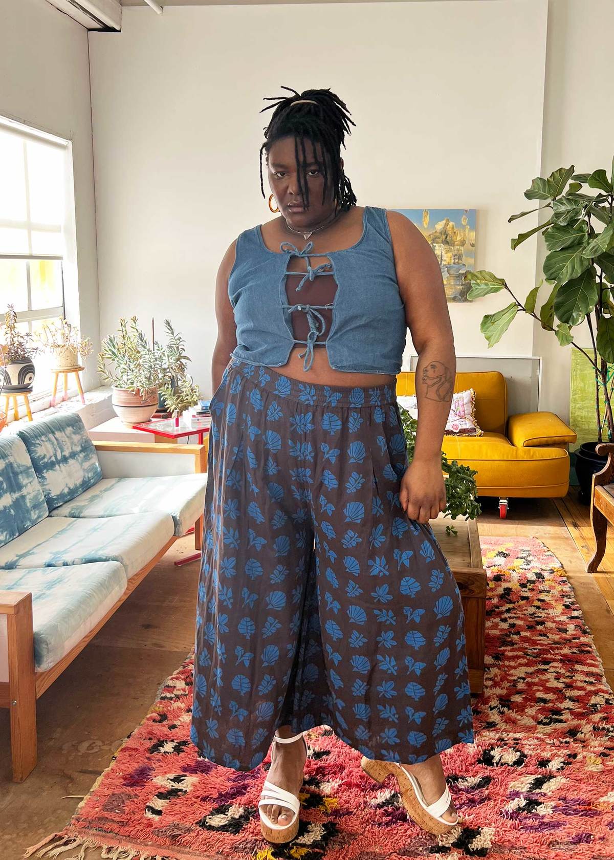 Ace & Jig Jo Midi Culottes - Image 5 of 7