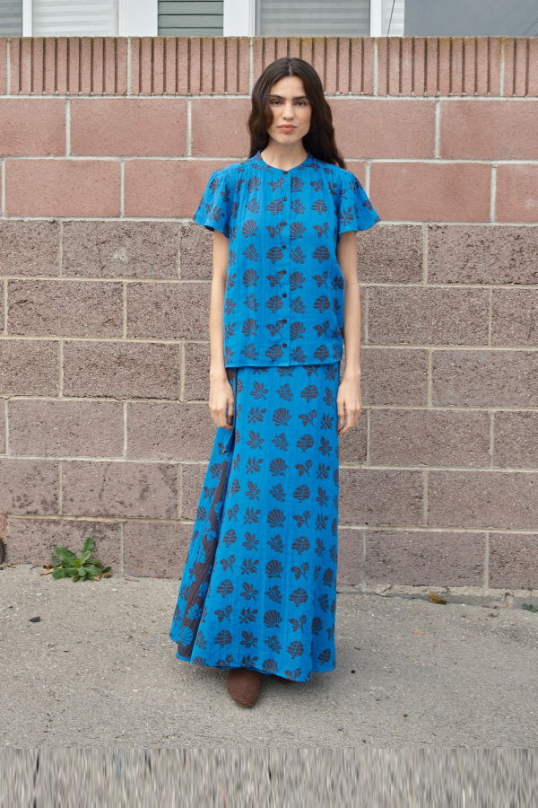 Ace & Jig Kenna Top - Azure