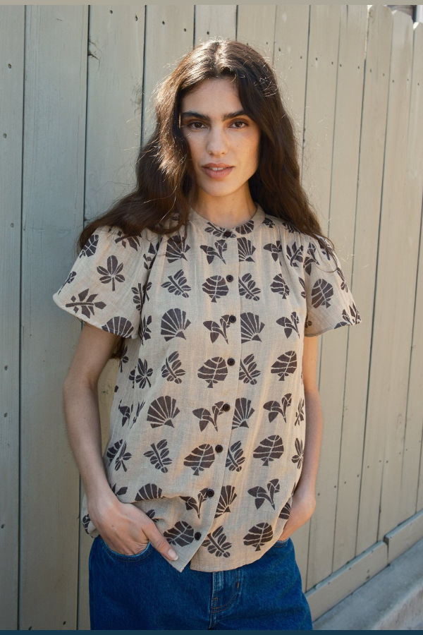 Ace & Jig Kenna Top - Wheat