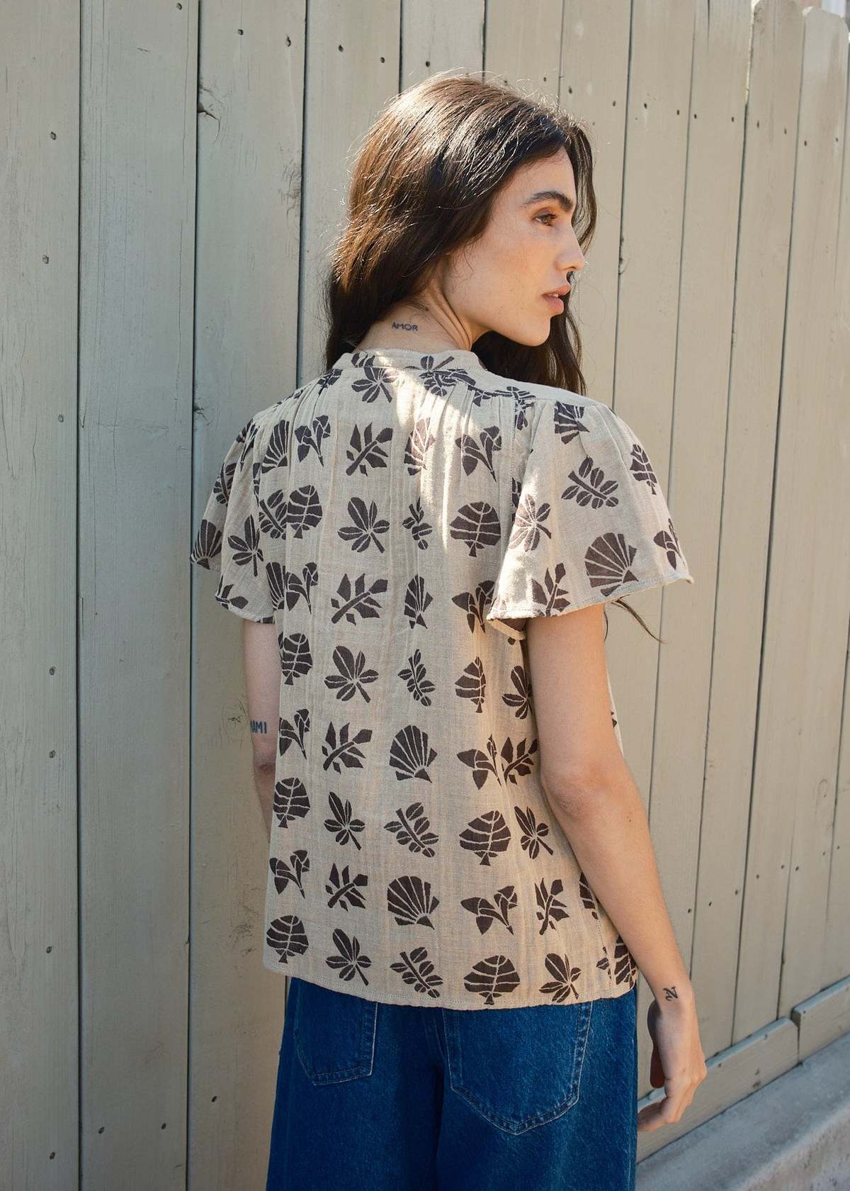 Ace & Jig Kenna Top - Wheat - Image 3 of 4