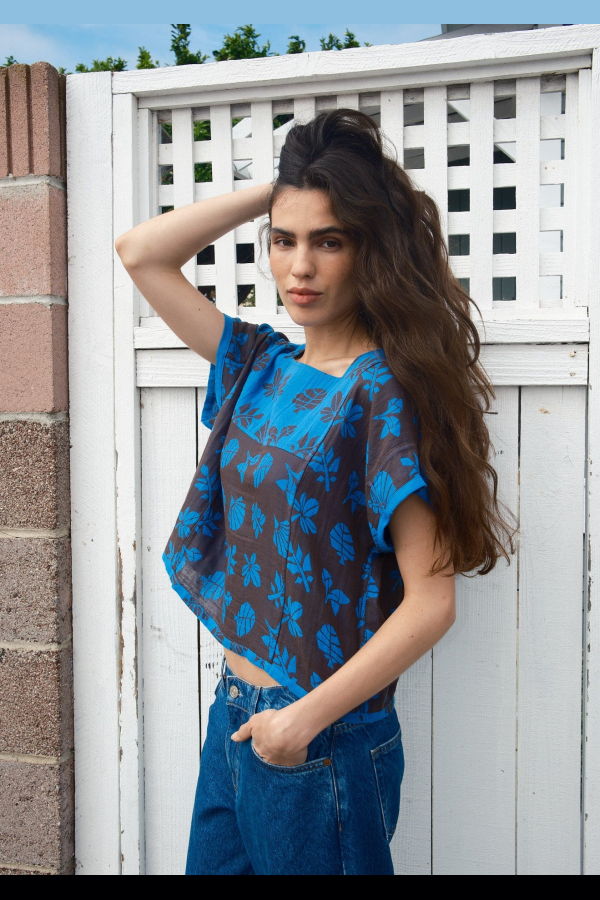 Ace & Jig Prudence Top - Azure