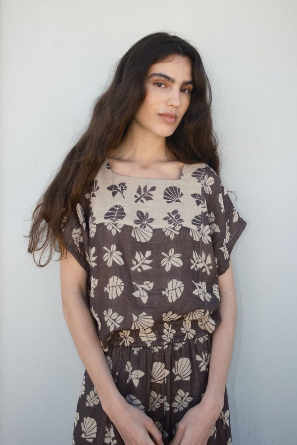 Ace & Jig Prudence Top - Botanical