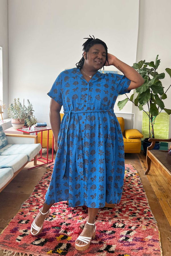 Ace & Jig Sabine Dress - Azure