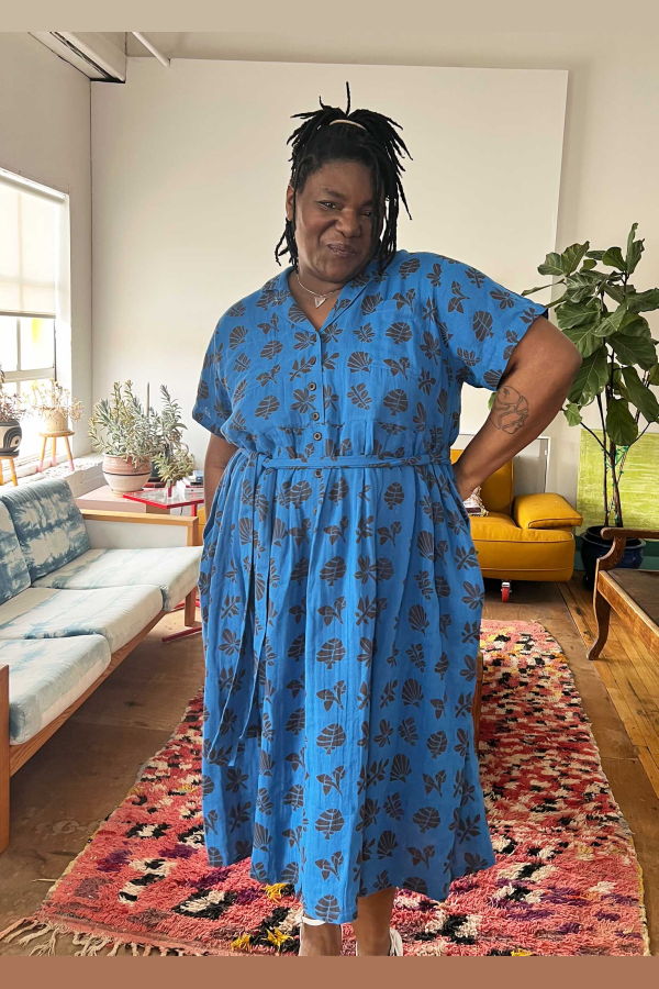 Ace & Jig Sabine Dress - Azure