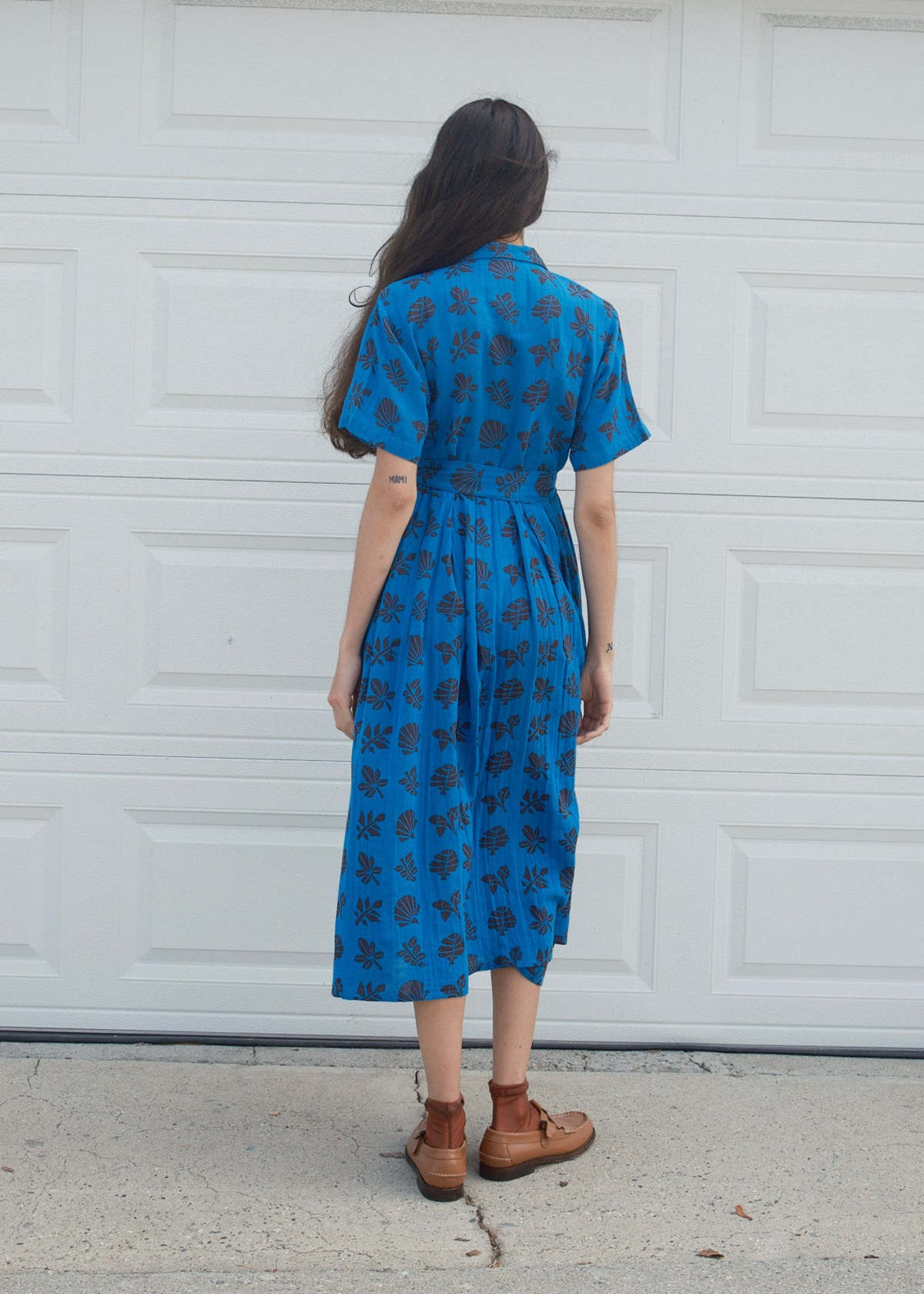 Ace & Jig Sabine Dress - Azure - Image 7 of 9