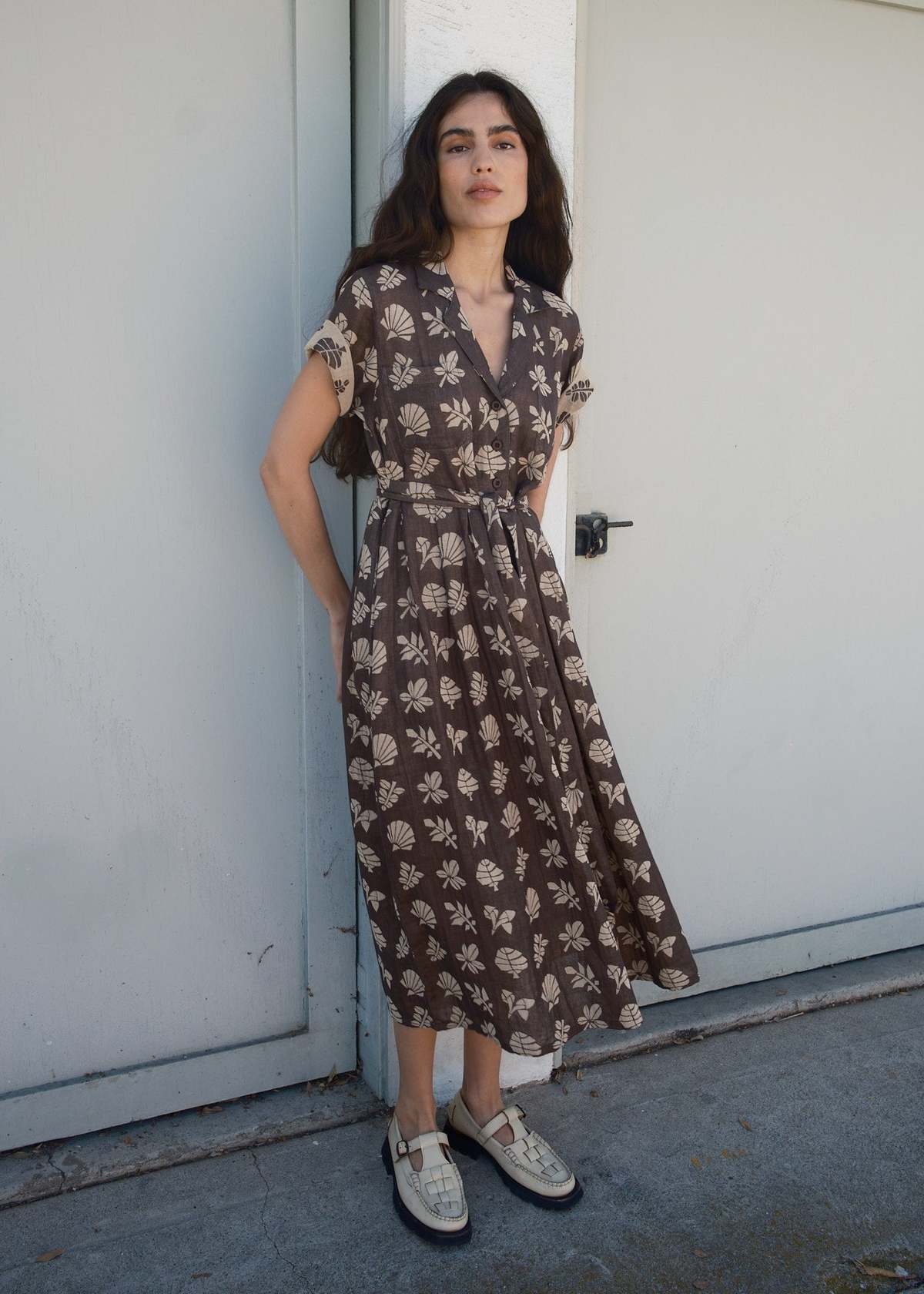 Ace & Jig Sabine Dress - Botanical - Image 1 of 7