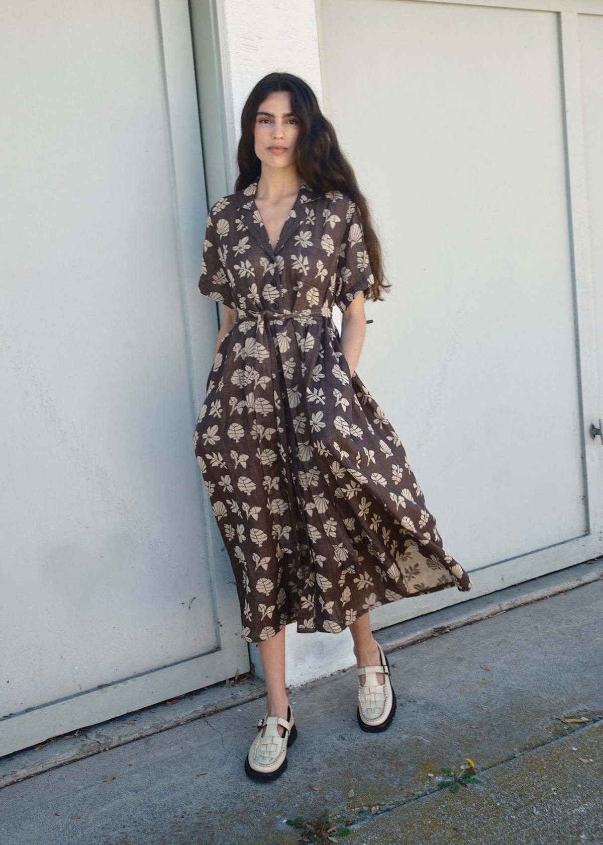 Ace & Jig Sabine Dress - Botanical - Image 3 of 7