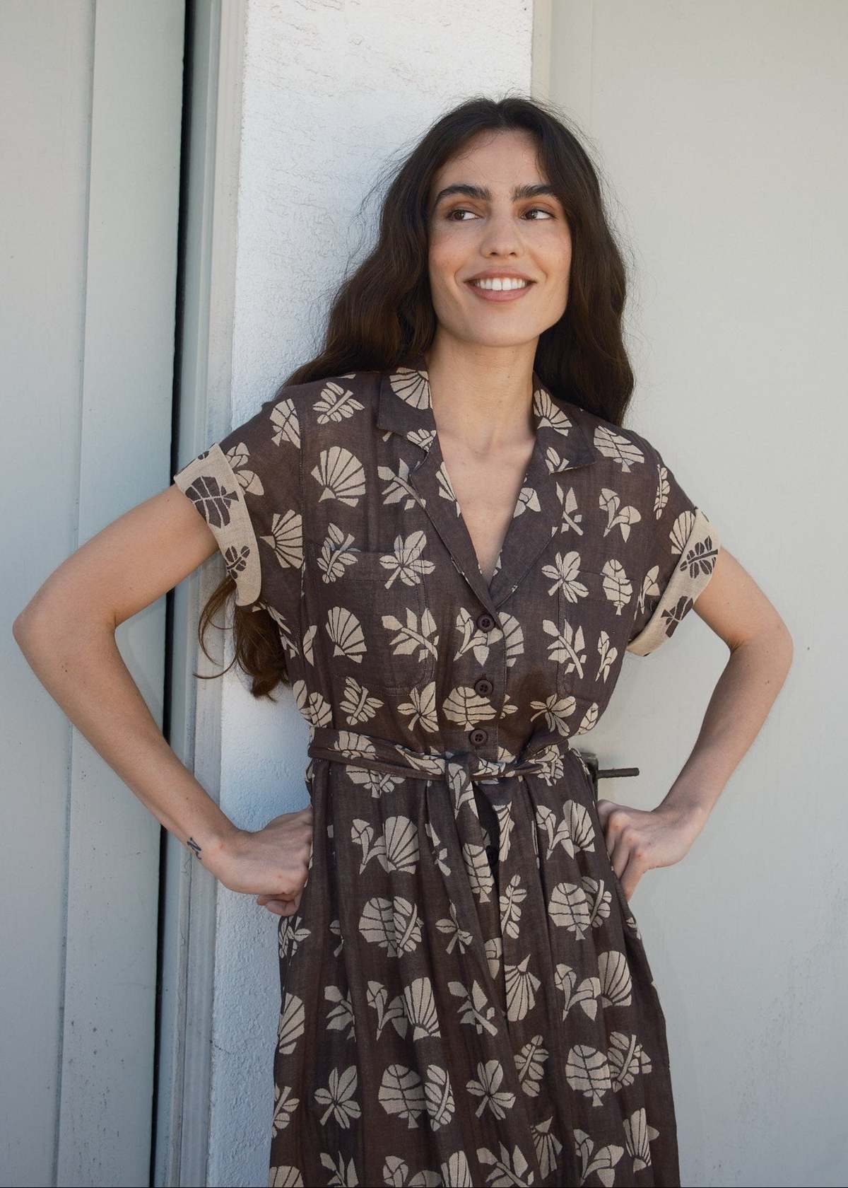 Ace & Jig Sabine Dress - Botanical - Image 5 of 7