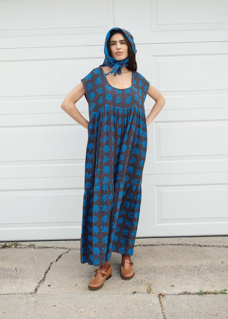 Ace & Jig Tassel Bandana - Azure