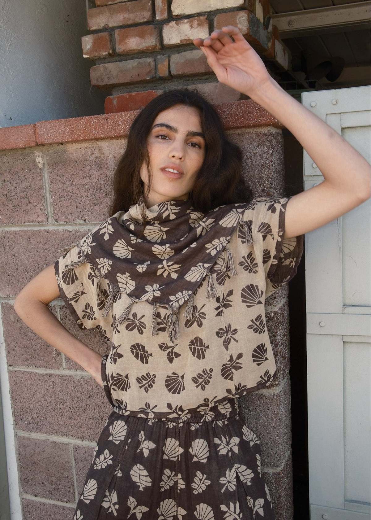 Ace & Jig Tassel Bandana - Image 1 of 7