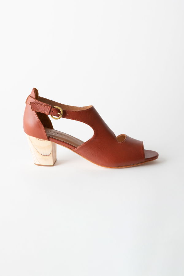 Fortress Victoria Naya Heel Sandal - Cedar