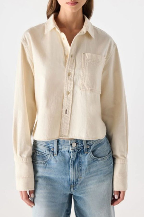 amo denim Abigail Shirt - Bone