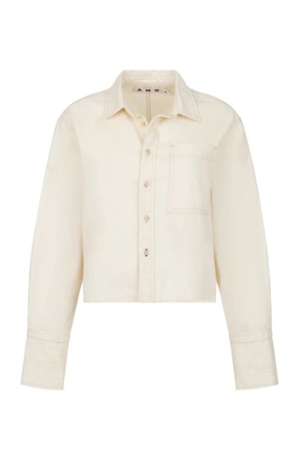 amo denim Abigail Shirt - Bone