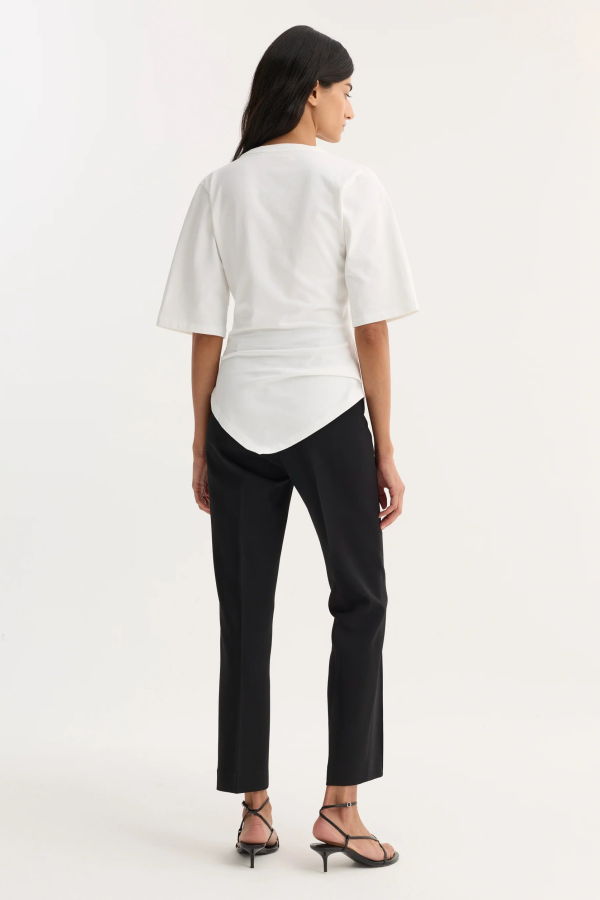 Róhe Reinvented Twisted T-Shirt