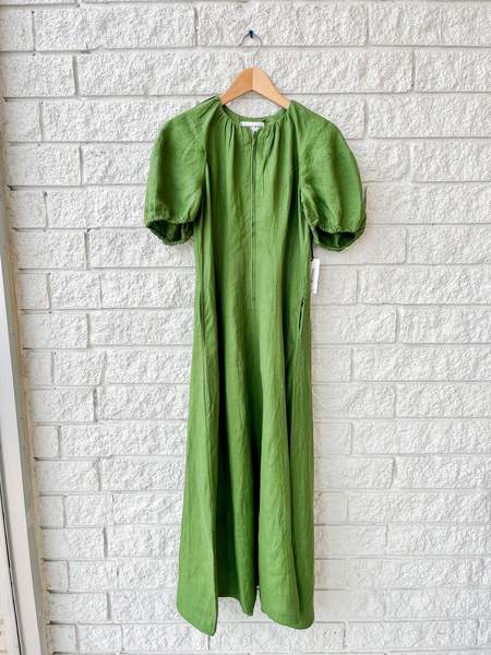 chinese dress ladies Santa Cecilia Dress Batik Floral Navy S